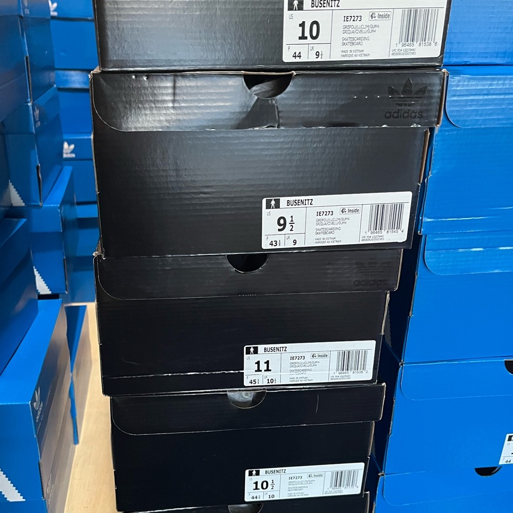 adidas Busenitz Grey Lime Gum - Picture 11 of 11